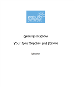 getting to know your teacher 